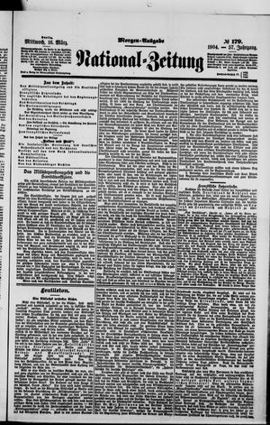 Nationalzeitung vom 16.03.1904
