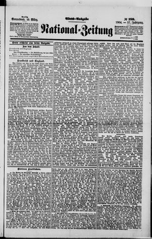 Nationalzeitung vom 19.03.1904