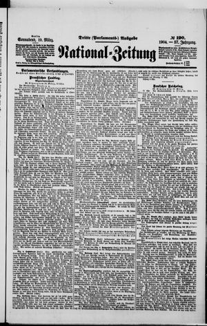 Nationalzeitung vom 19.03.1904