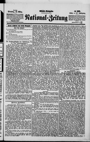 Nationalzeitung vom 22.03.1904