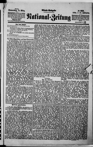 Nationalzeitung vom 31.03.1904