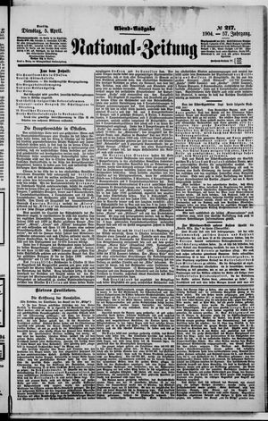 Nationalzeitung vom 05.04.1904