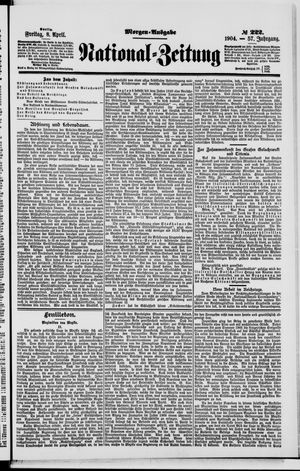 Nationalzeitung vom 08.04.1904