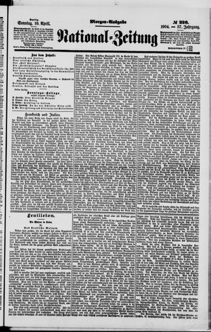 National-Zeitung vom 10.04.1904