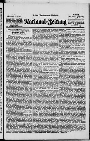 National-Zeitung vom 13.04.1904