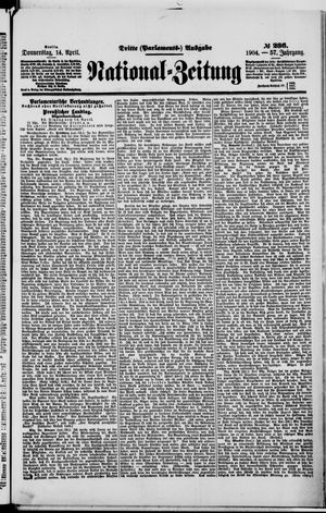 National-Zeitung vom 14.04.1904