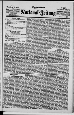 Nationalzeitung vom 23.04.1904