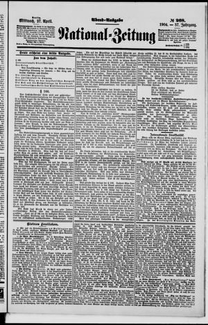National-Zeitung vom 27.04.1904