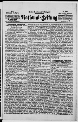National-Zeitung vom 27.04.1904