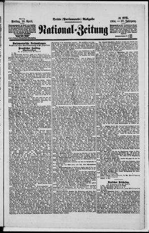 National-Zeitung vom 29.04.1904