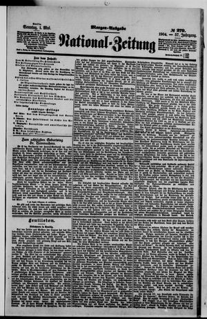 Nationalzeitung vom 01.05.1904