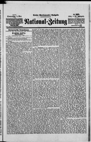 Nationalzeitung on May 5, 1904