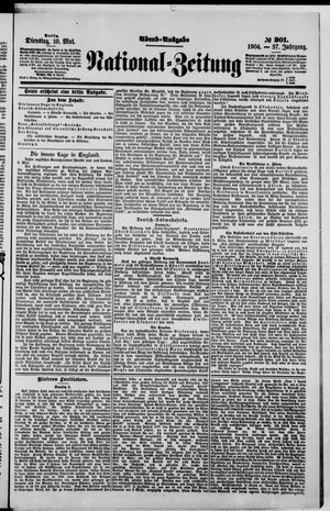 Nationalzeitung vom 10.05.1904