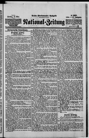 Nationalzeitung vom 13.05.1904