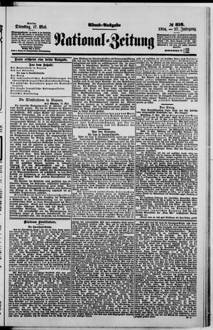 Nationalzeitung vom 17.05.1904