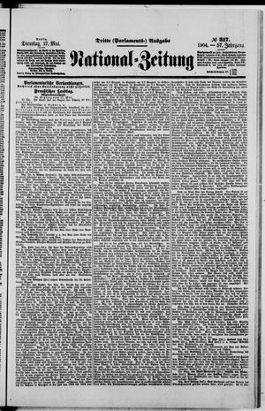Nationalzeitung vom 17.05.1904