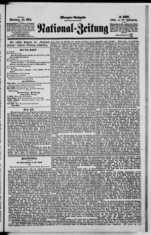 Nationalzeitung vom 22.05.1904