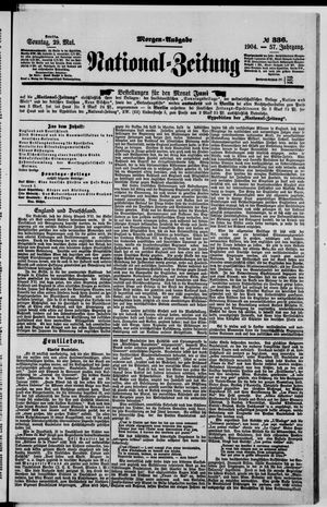 Nationalzeitung vom 29.05.1904