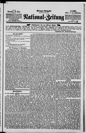 Nationalzeitung vom 31.05.1904