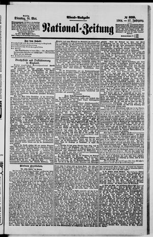 Nationalzeitung vom 31.05.1904