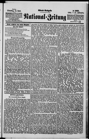 Nationalzeitung vom 14.06.1904