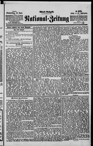 Nationalzeitung vom 16.06.1904