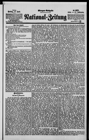 Nationalzeitung vom 17.06.1904
