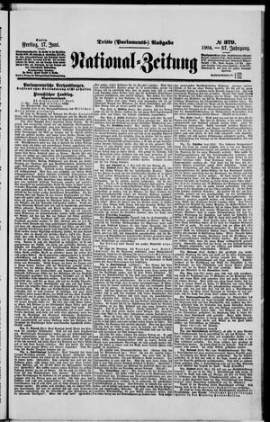 Nationalzeitung vom 17.06.1904