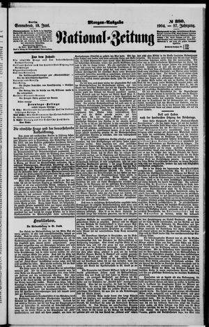 Nationalzeitung vom 18.06.1904