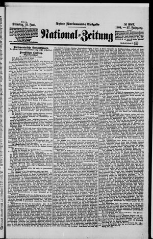 National-Zeitung vom 21.06.1904