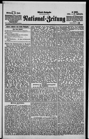 National-Zeitung vom 22.06.1904