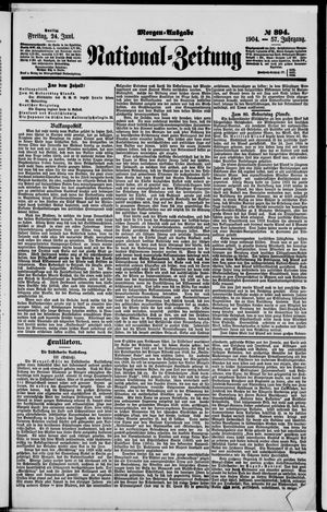 Nationalzeitung vom 24.06.1904