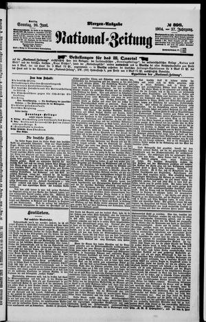 Nationalzeitung vom 26.06.1904