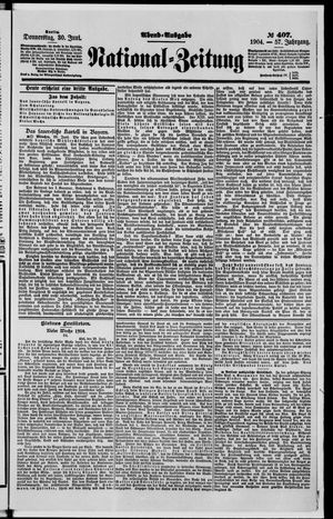 Nationalzeitung vom 30.06.1904