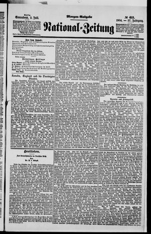Nationalzeitung vom 02.07.1904