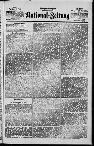 Nationalzeitung on Jul 15, 1904