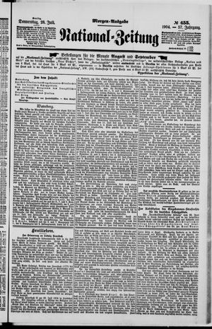 National-Zeitung vom 28.07.1904