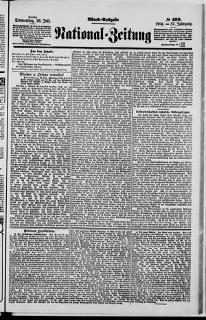 National-Zeitung vom 28.07.1904