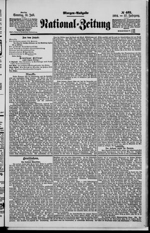 National-Zeitung vom 31.07.1904