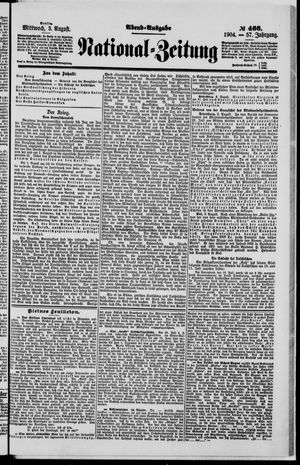 National-Zeitung vom 03.08.1904