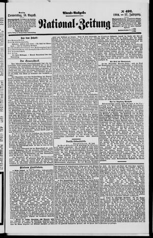 National-Zeitung vom 18.08.1904