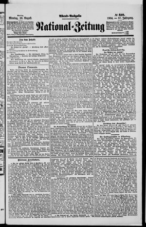 National-Zeitung vom 29.08.1904