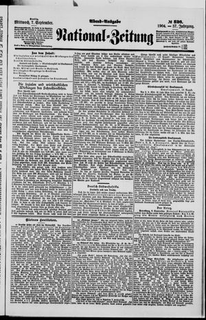 National-Zeitung vom 07.09.1904