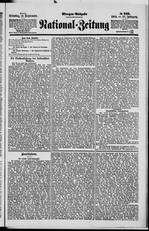 National-Zeitung vom 13.09.1904