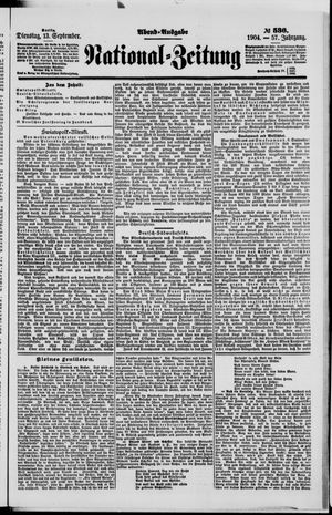 National-Zeitung vom 13.09.1904