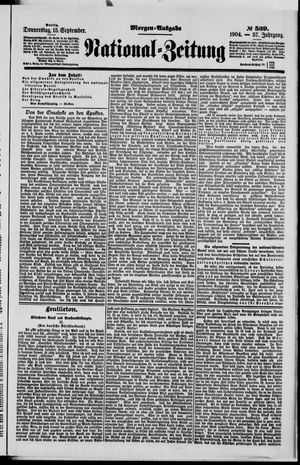 National-Zeitung vom 15.09.1904