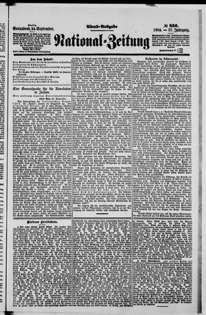 National-Zeitung vom 24.09.1904