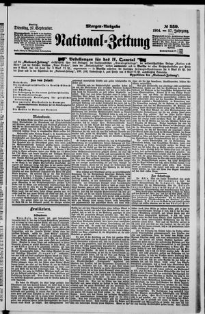 National-Zeitung vom 27.09.1904