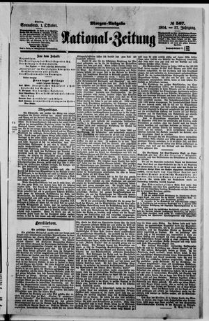 National-Zeitung vom 01.10.1904