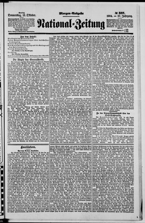 National-Zeitung vom 13.10.1904